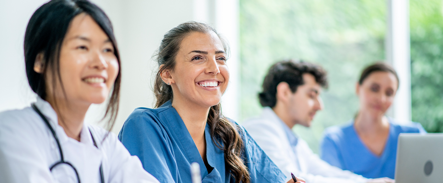 resident physician smiling 
