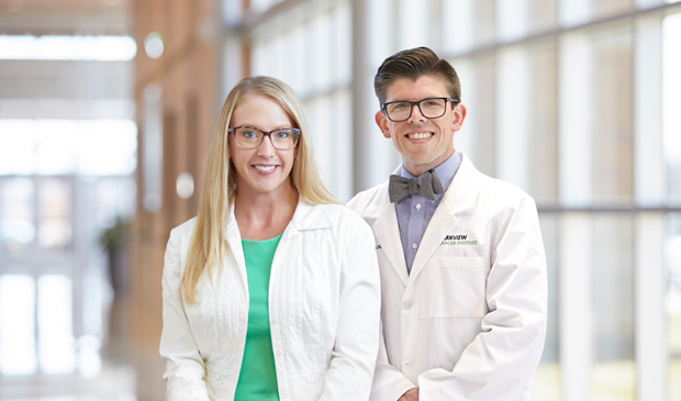 Dr Powell and Dr McCollum