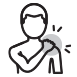 Orthopedic shoulder icon