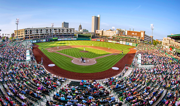 Parkview Field baseball game