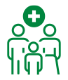 family healthcare icon