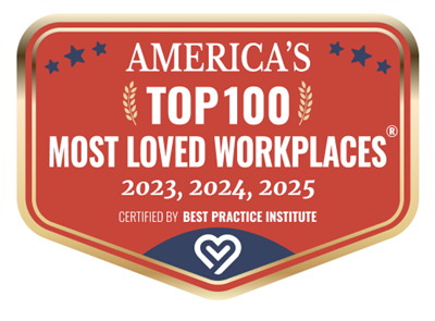 America's most loved workplaces award logo