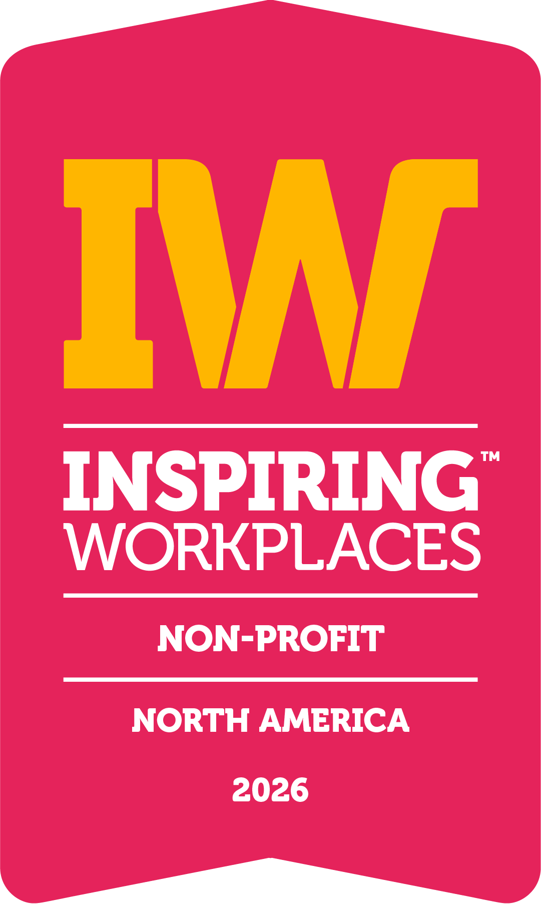 2026 Non Profit Award Badge