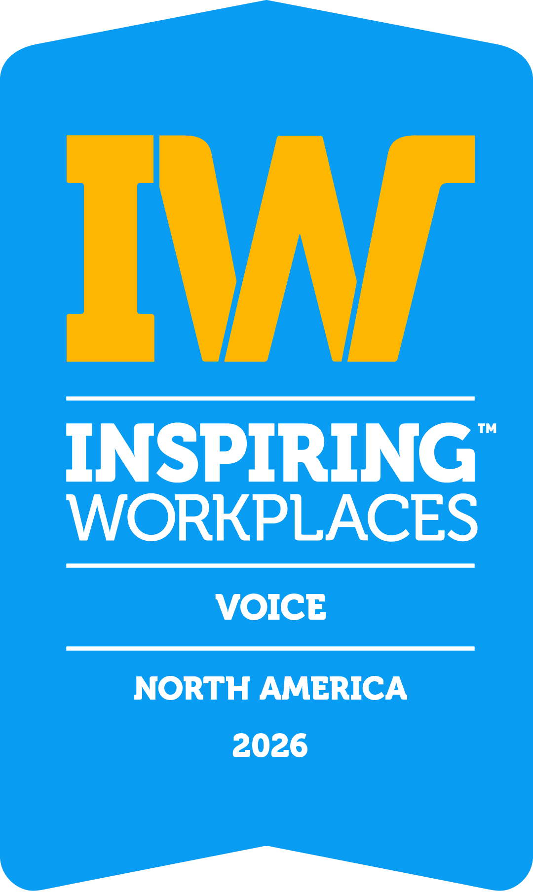 2026 Voice Award Badge