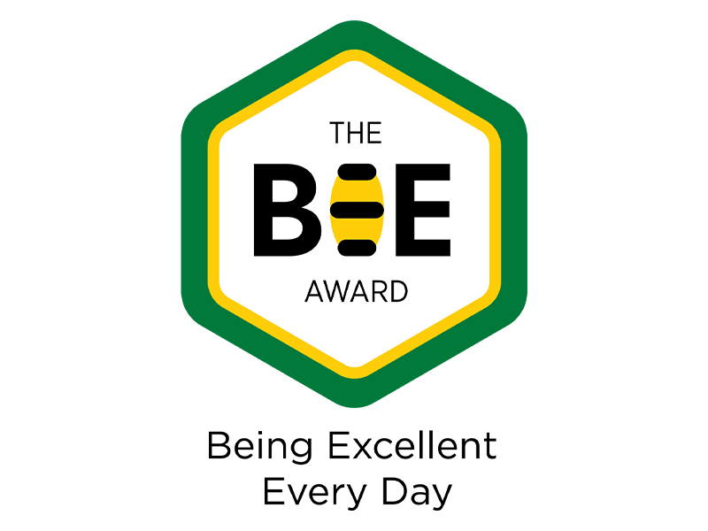 BEE Award logo on white background
