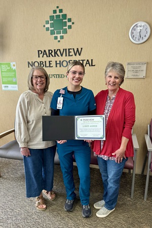 2026 Traster Scholarship winner Libby Asher, RN
