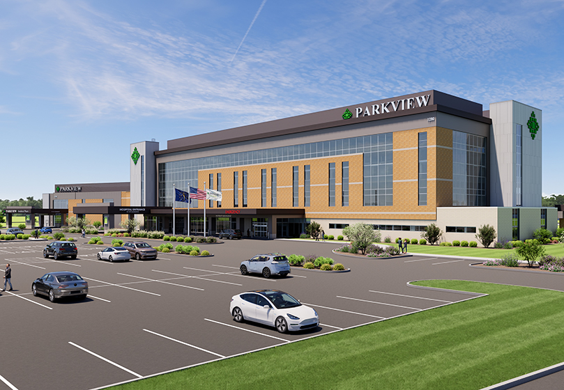 West Lafayette Hospital Rendering
