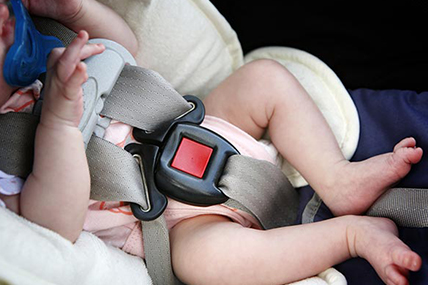 infant in car seat