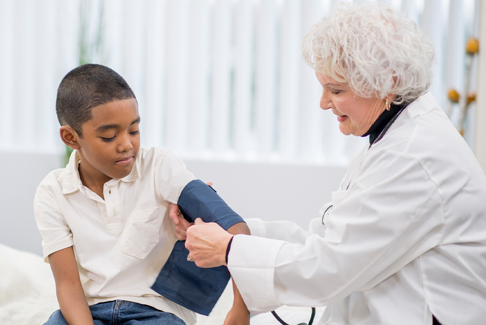 Do children have high blood pressure?