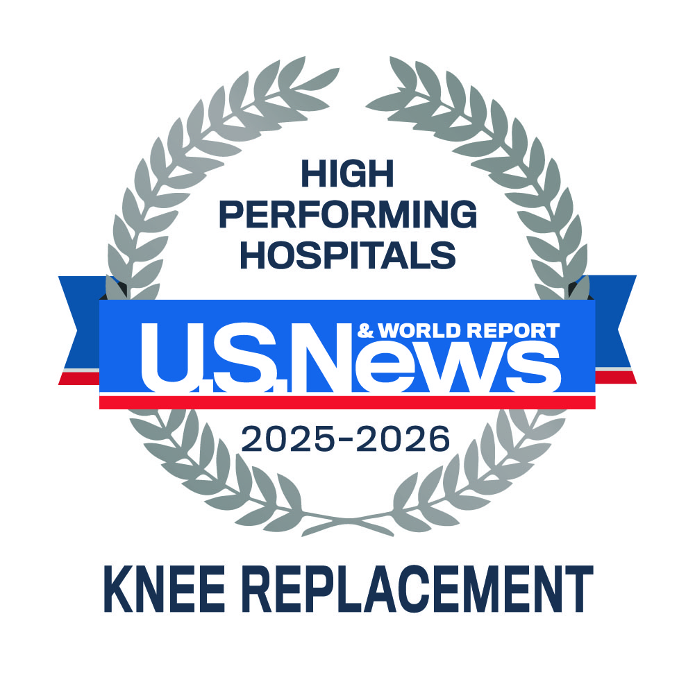 ortho knee replacement award logo