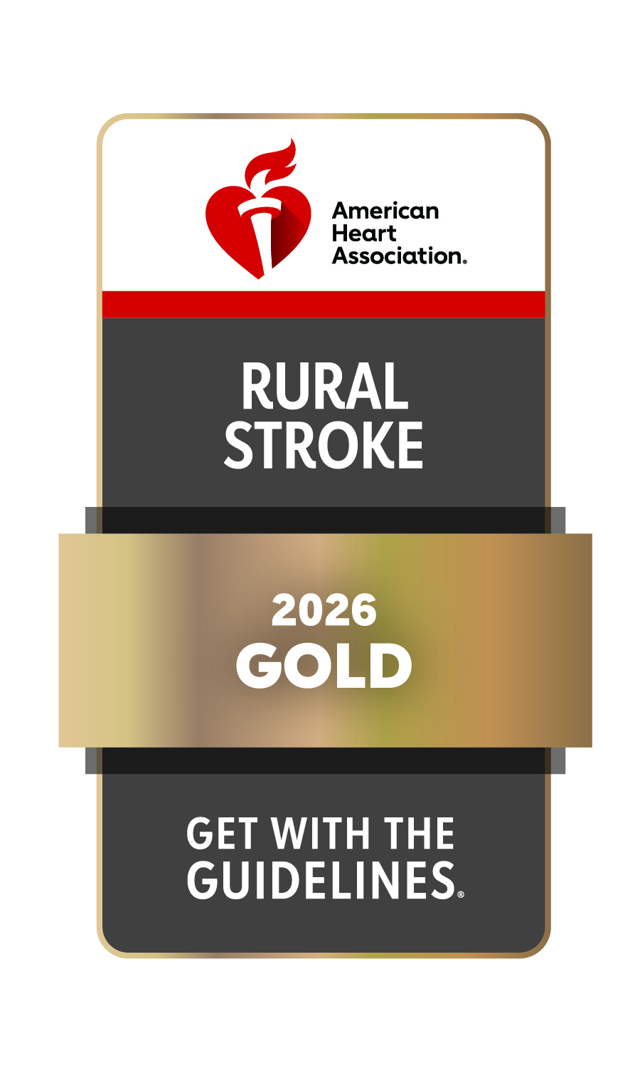 American Heart Association Badge