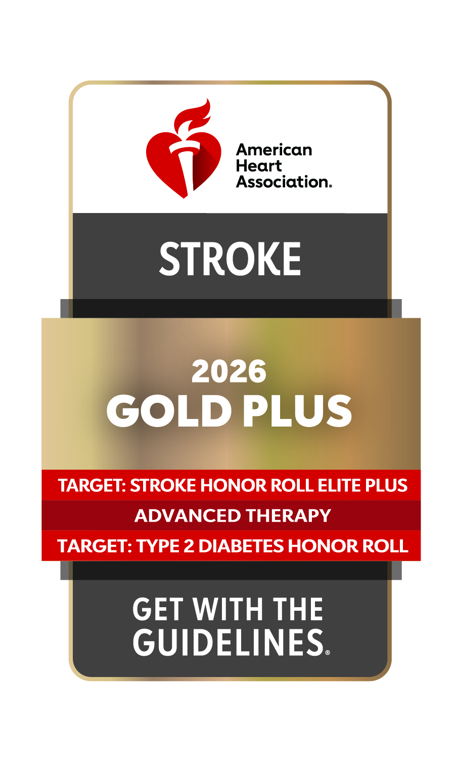 American Heart Association Badge