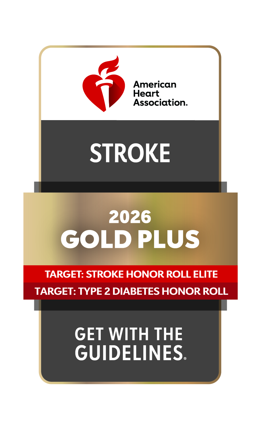 American Heart Association Badge